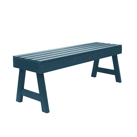 Highwood Usa 4ft Weatherly Picnic Bench Outdoor Furniture for Patio, Backyard, Garden AD-BENN4-NBE